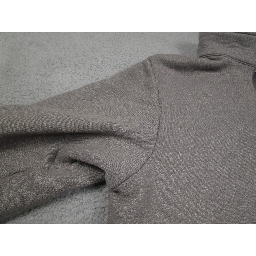 Columbia Sweater Mens Medium Gray 1/4 Zip Fleece‎ Pullover Outdoor Cotton Blend
